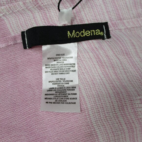 MODENA Knit Blanket Scarf NWT - Picture 3 of 10